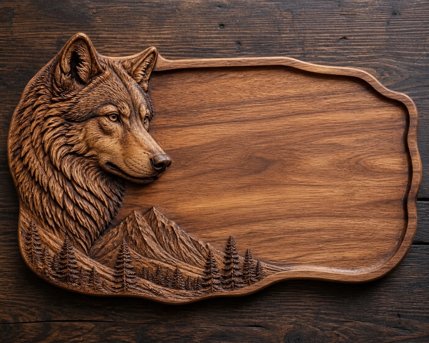 Wolf Mountain Tray